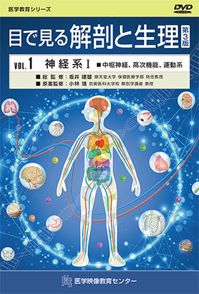 目で見る解剖と生理 第3版 [Vol.01] 神経系Ⅰ 中枢神経、高次機能